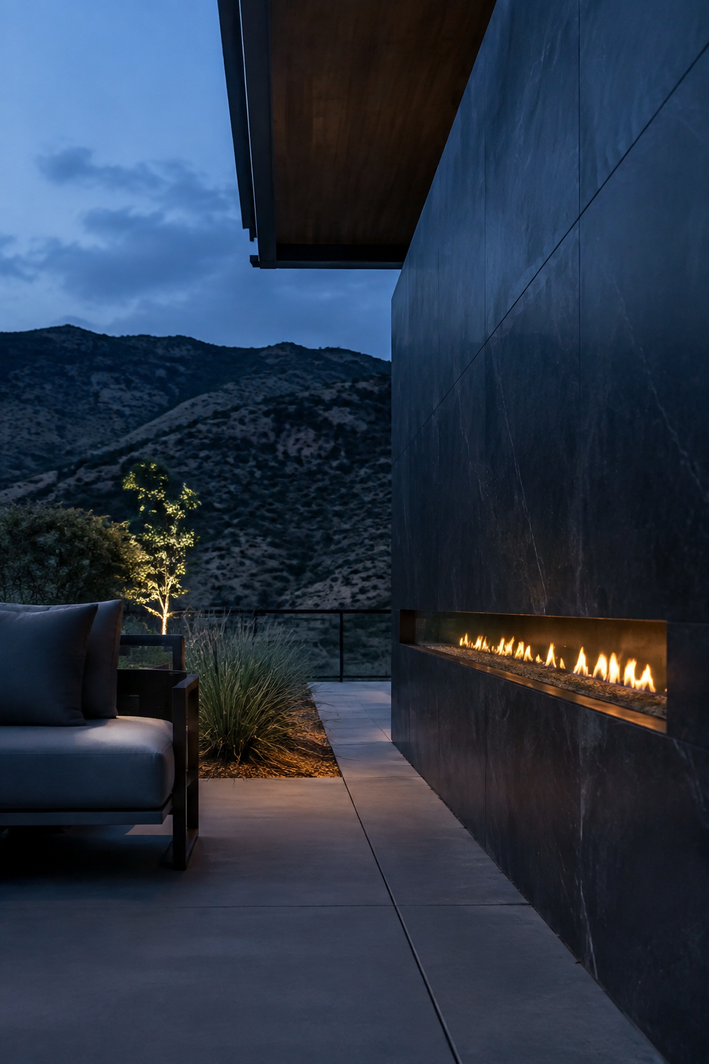 Finished fire features project by PHNIX