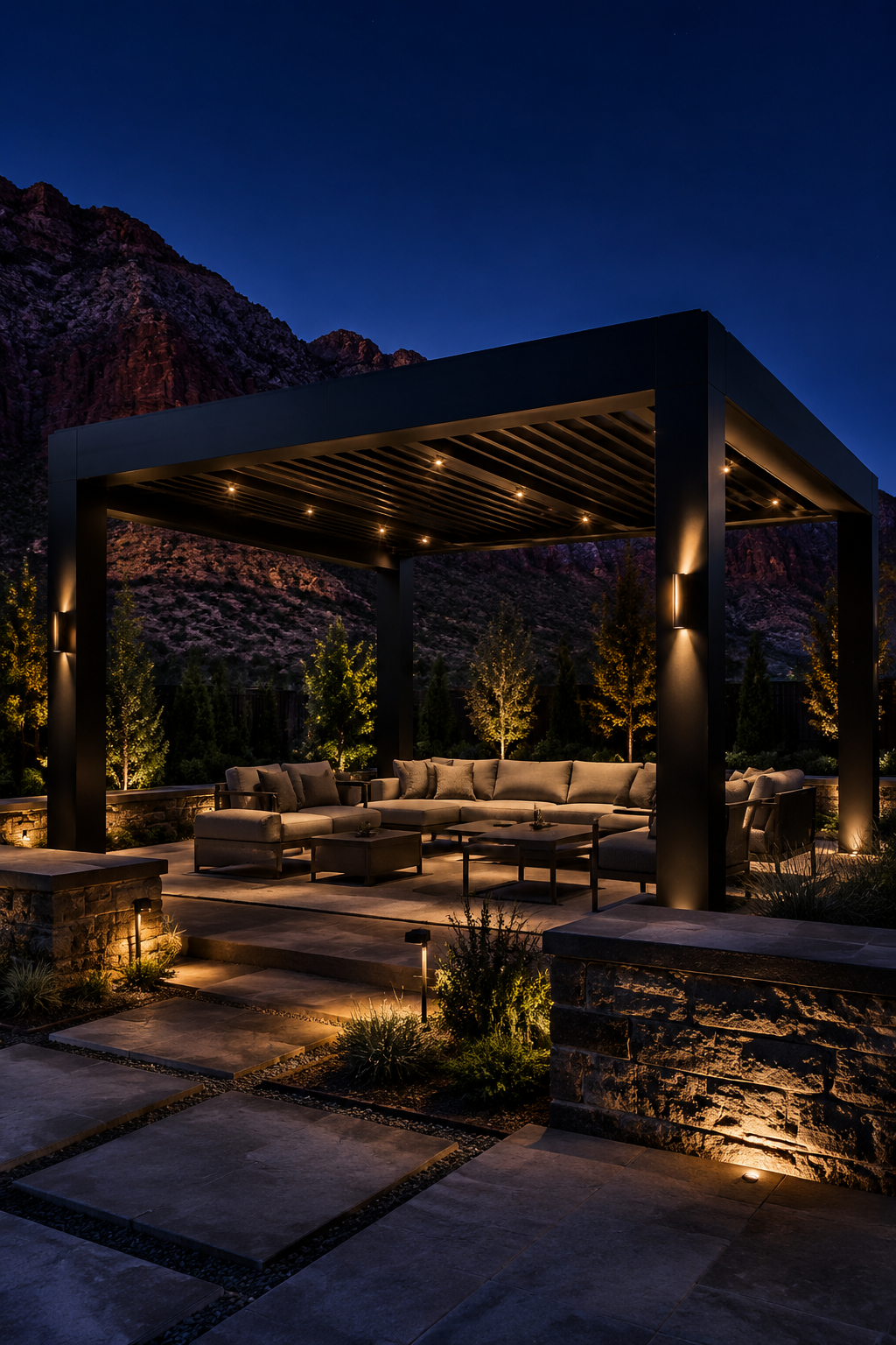 Finished pergolas + shade project by PHNIX